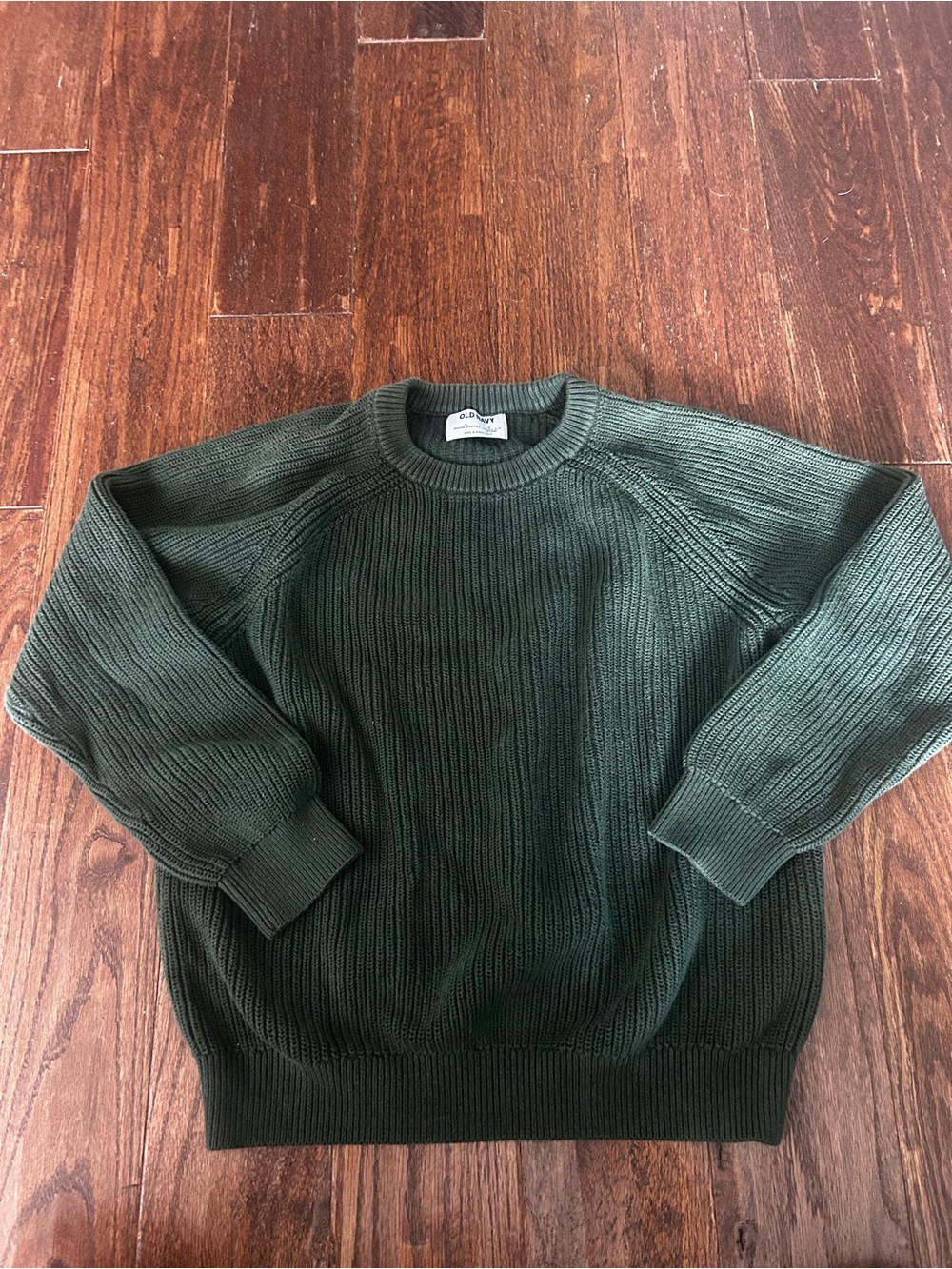 Old Navy Dark Green Crewneck Sweater